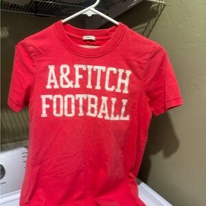 Abercrombie bright pink muscle t shirt